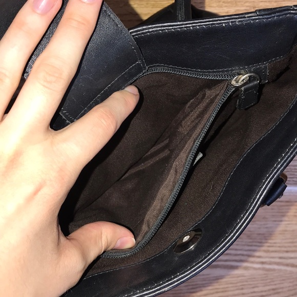 VINTAGE COACH leather shoulder bag - Picture 7 of 13